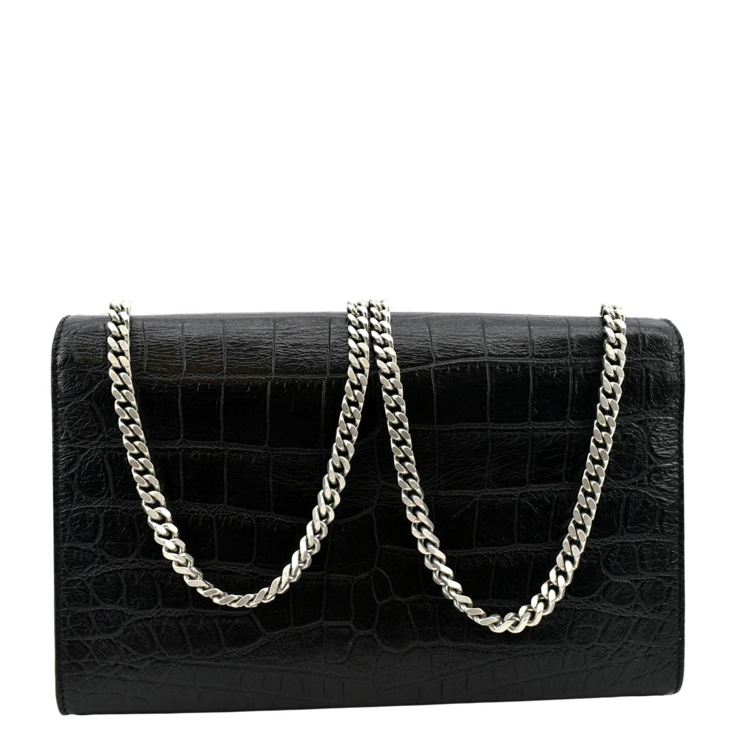 Saint Laurent Kate Leather Black Shoulder Bag Style 14