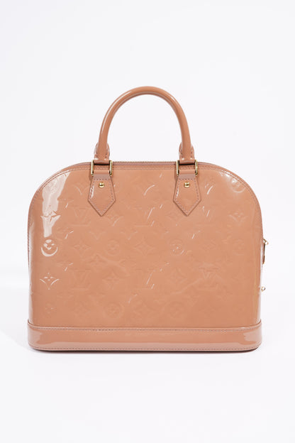 Louis Vuitton Alma Bag Nude Vernis PM