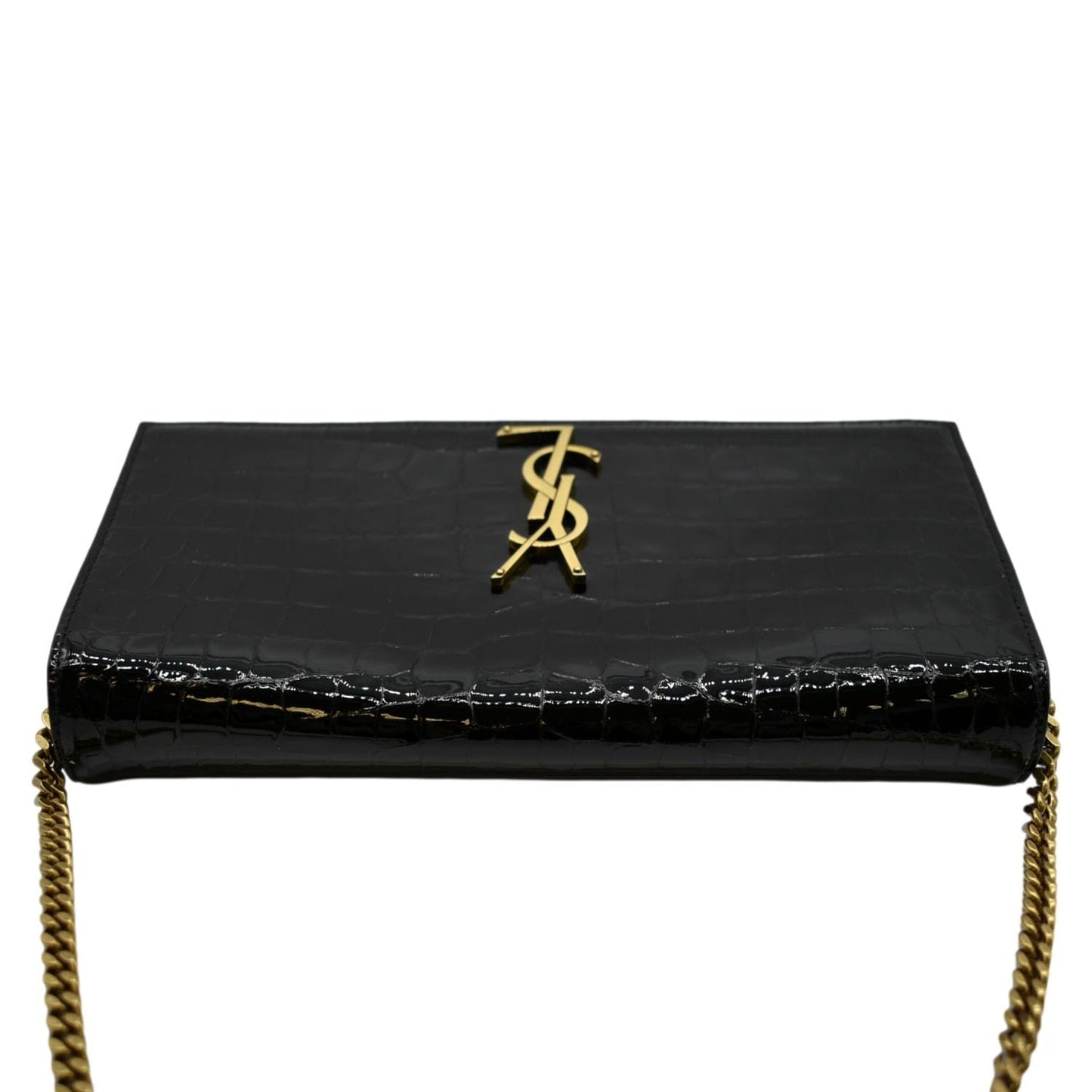 Saint Laurent Kate Leather Black Shoulder Bag Style 13