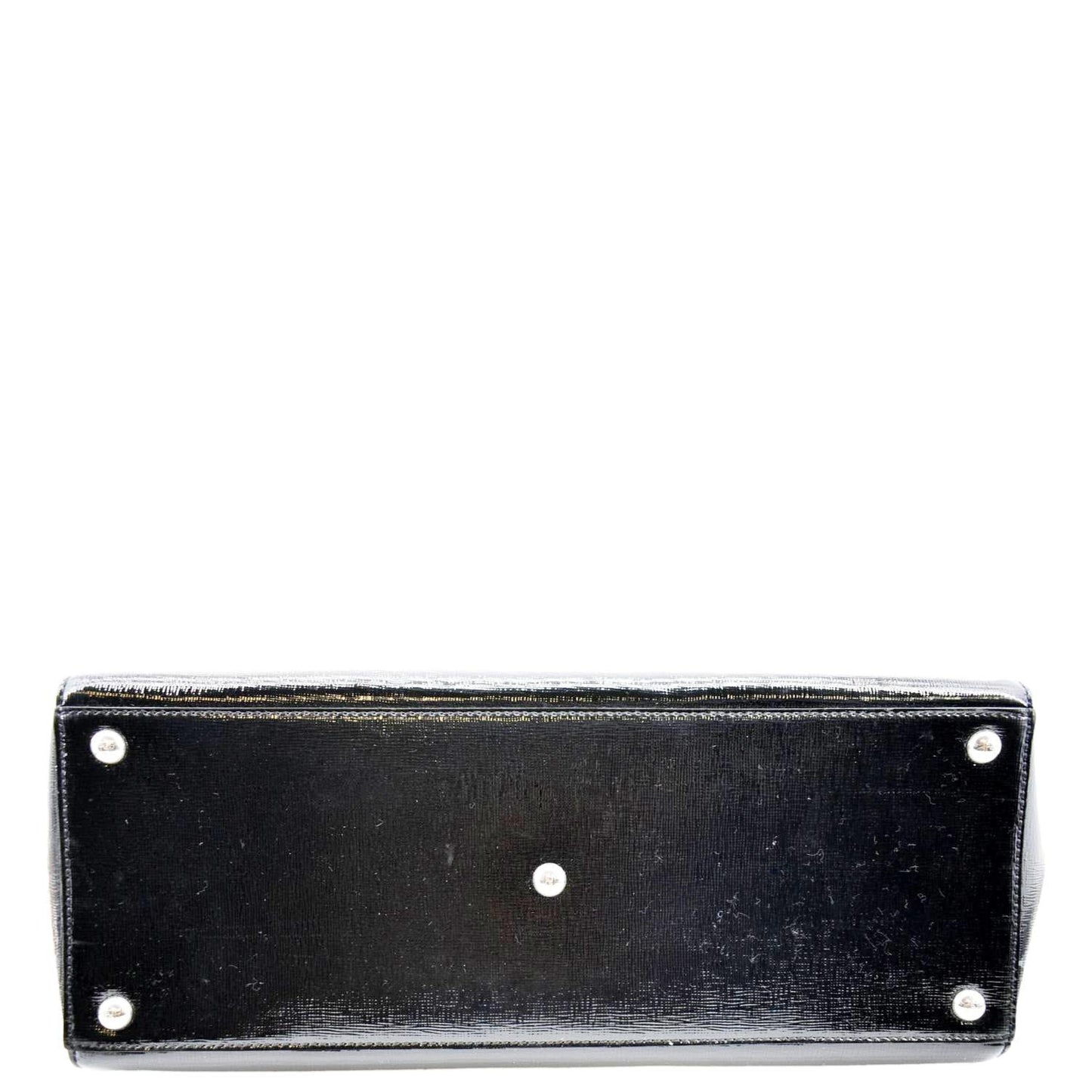 Fendi Patent Leather Black Shoulder Bag