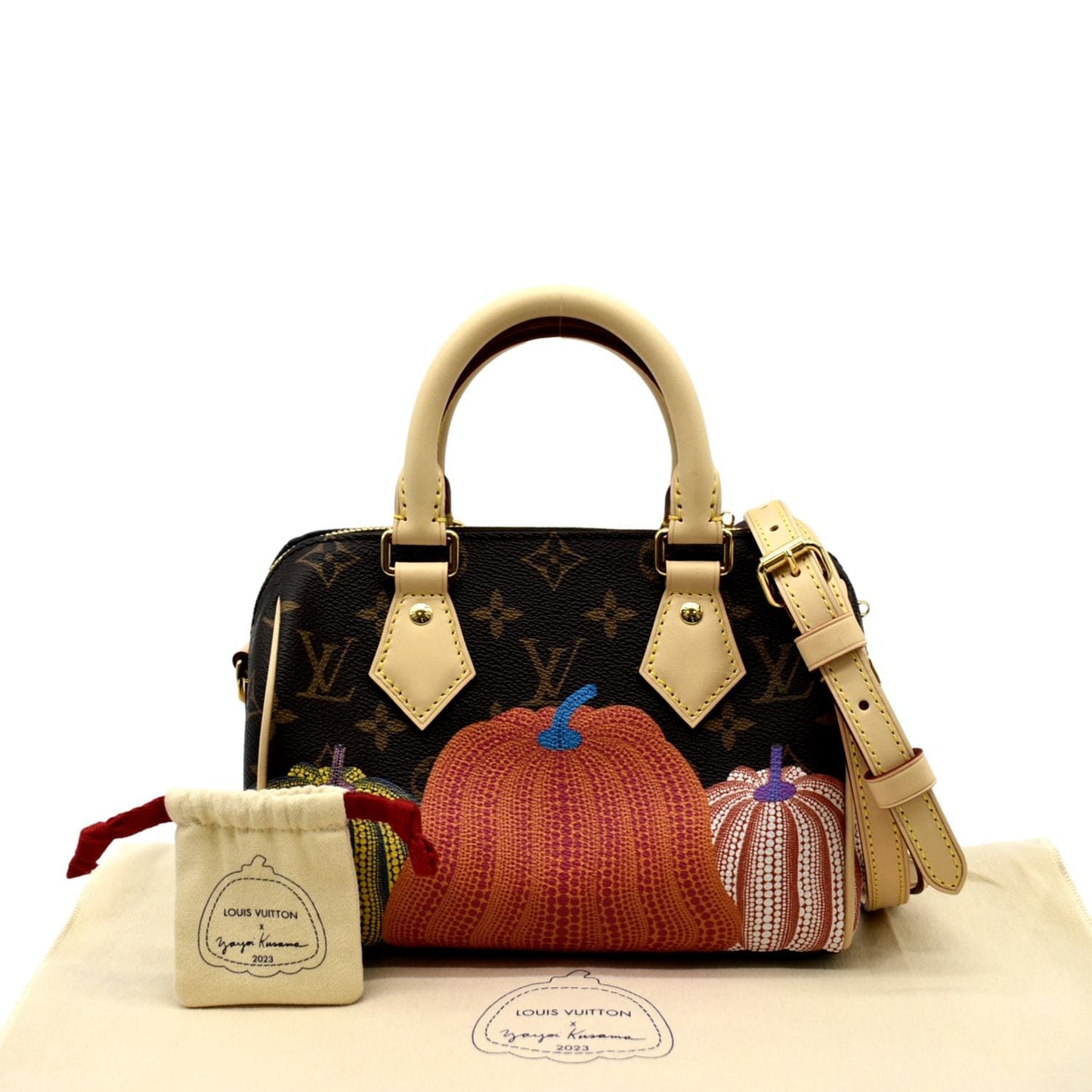 LOUIS VUITTON LV x YK Bandouliere 20 Monogram Canvas Shoulder Bag Multicolor