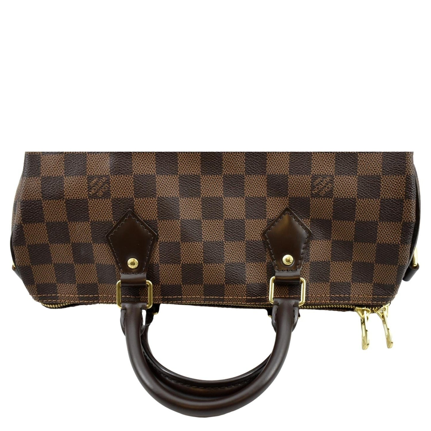 LOUIS VUITTON 30 Bandouliere Damier Ebene Shoulder Bag Brown