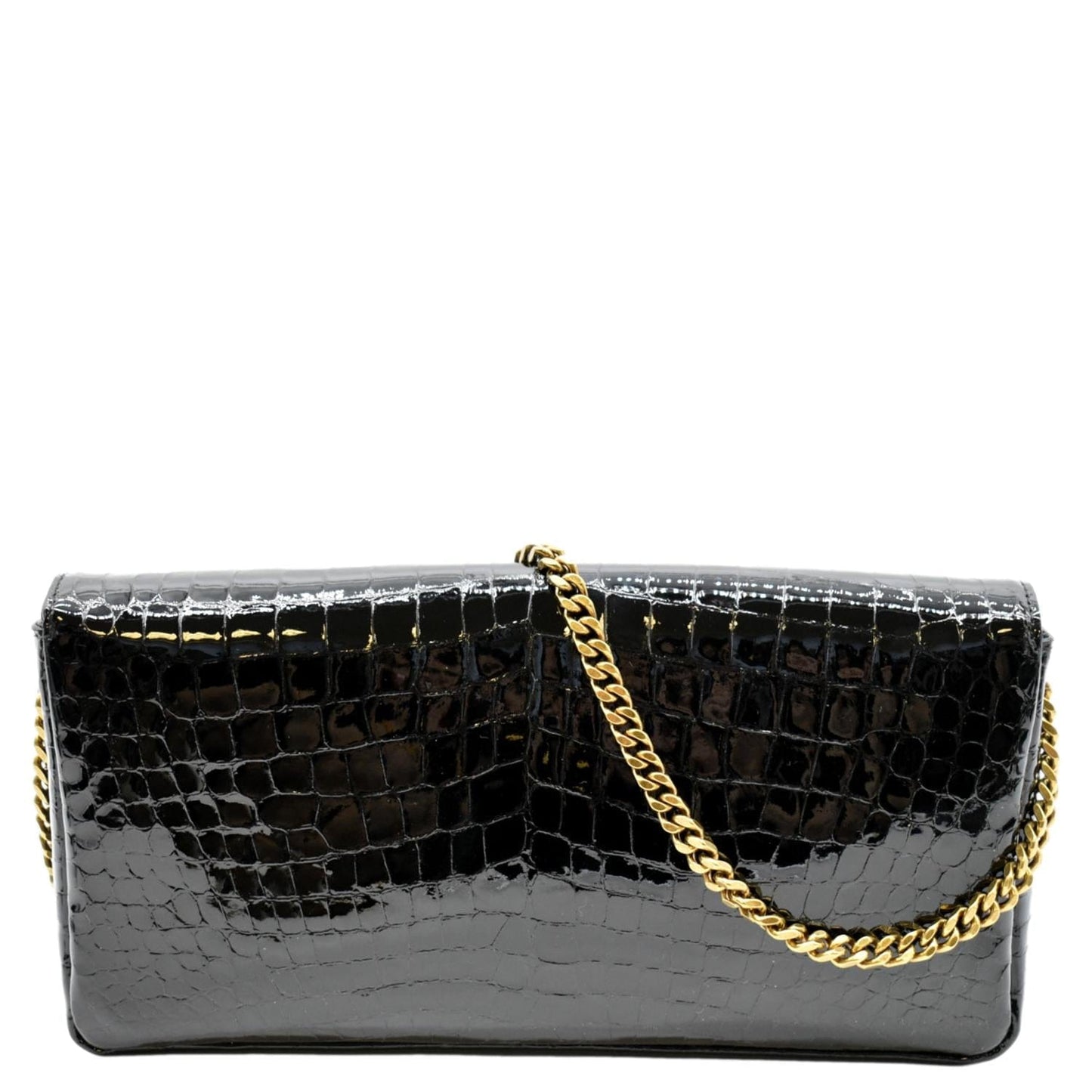 Saint Laurent Kate Leather Black Shoulder Bag Style 13