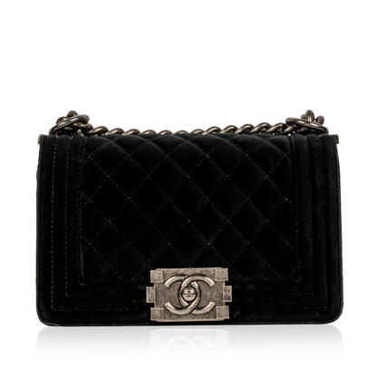 Chanel Boy Bag - Small - Velvet