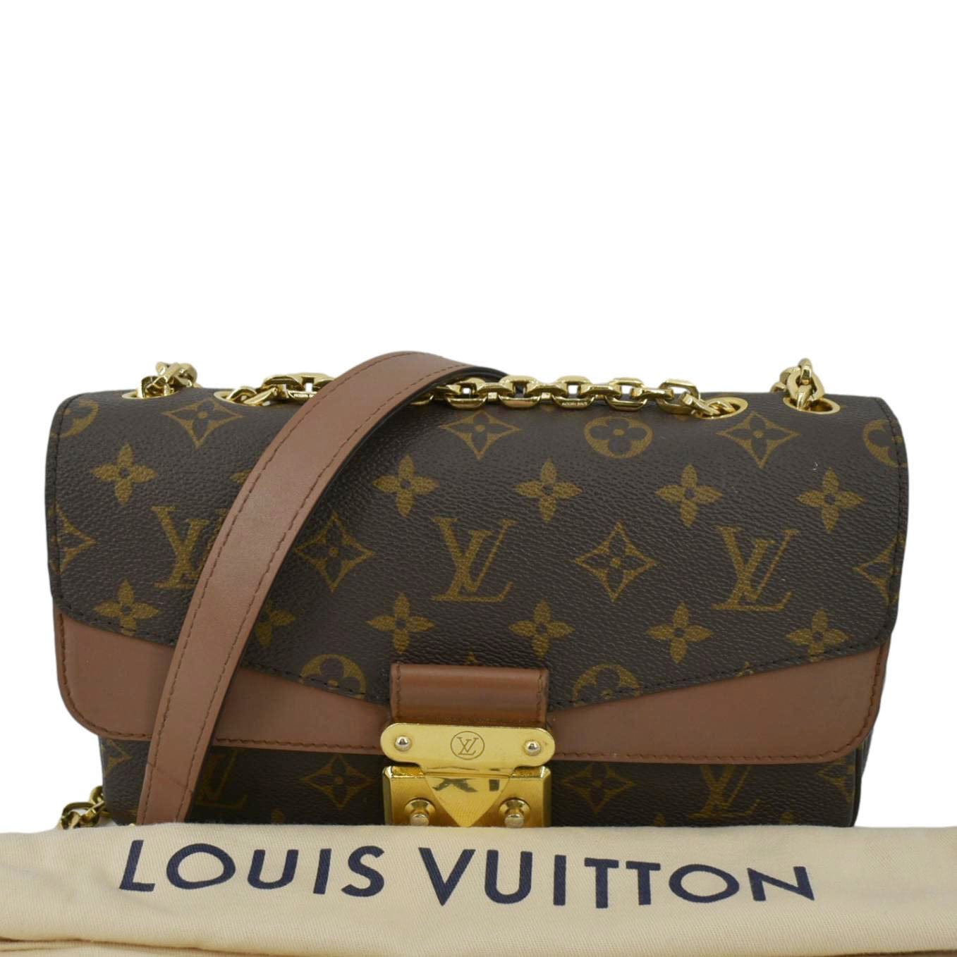 LOUIS VUITTON Marceau Monogram Canvas Shoulder Bag Tan