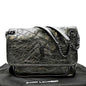 Saint Laurent Niki Leather Black Shoulder Bag Style 2