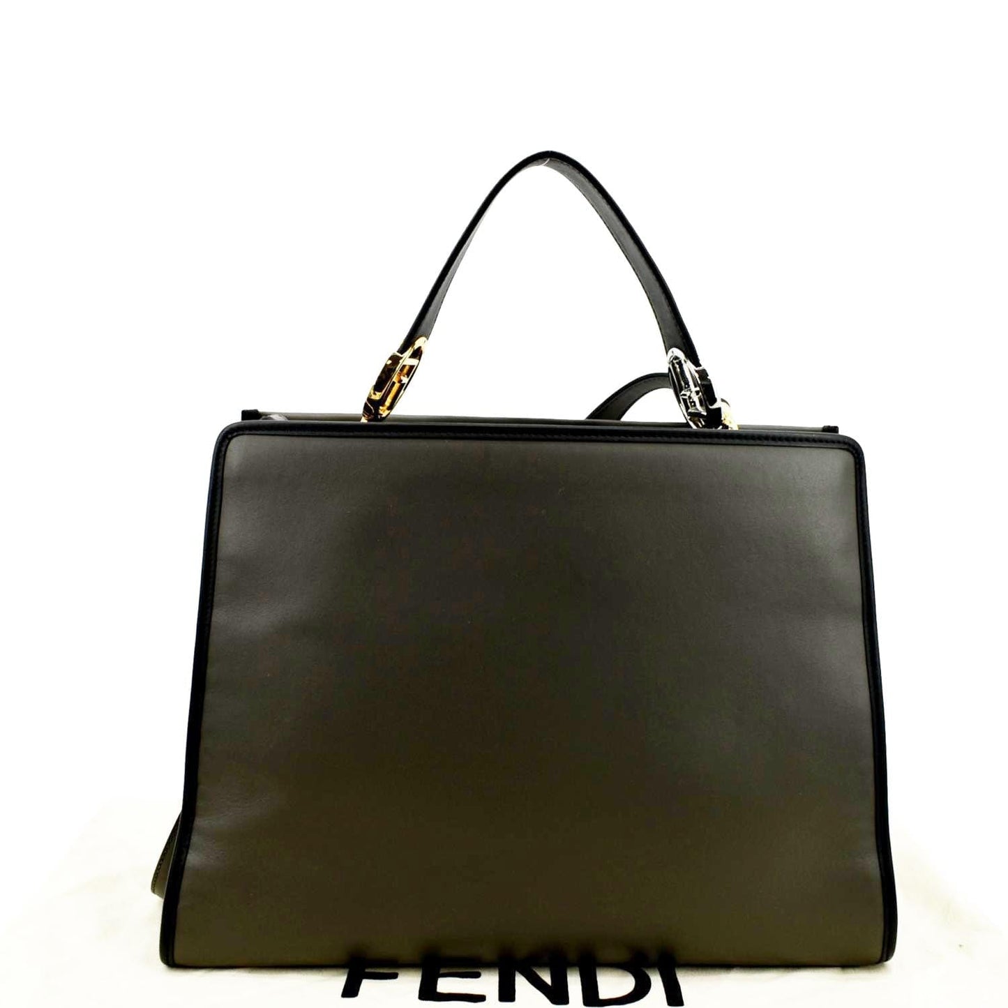 Fendi Luxury Leather Beige Crossbody