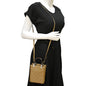 Fendi Sunshine Leather Red Tote Bag Style 21