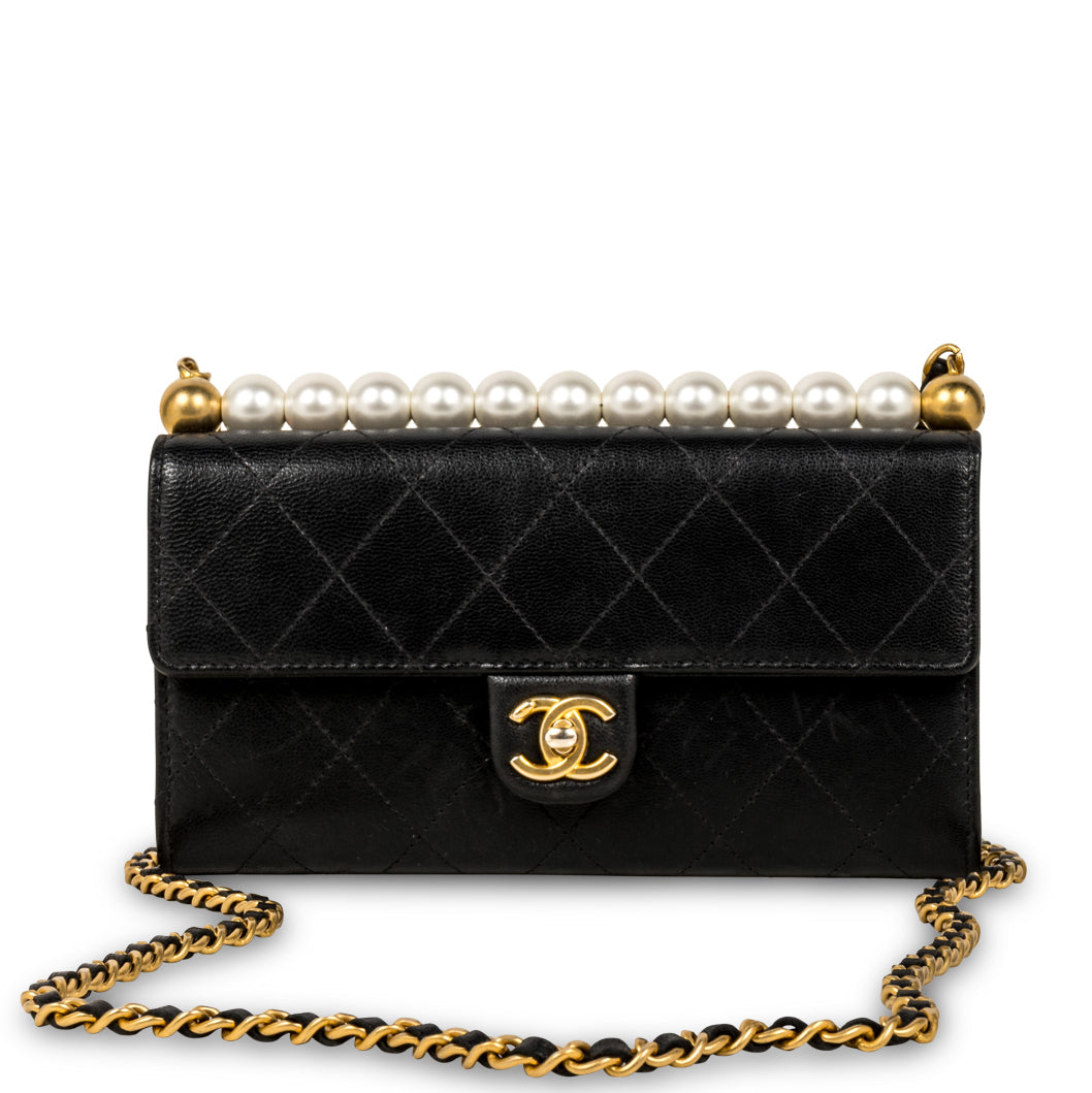 Chanel Chic Pearl Wallet On Chain