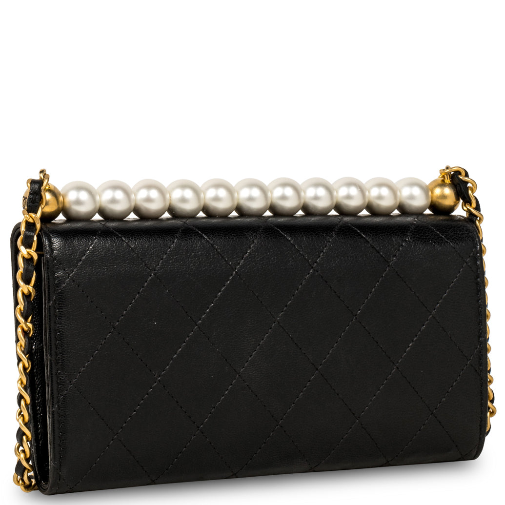 Chanel Chic Pearl Wallet On Chain