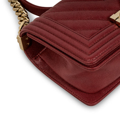 Chanel Boy Bag Leather Black Shoulder Bag Style 5