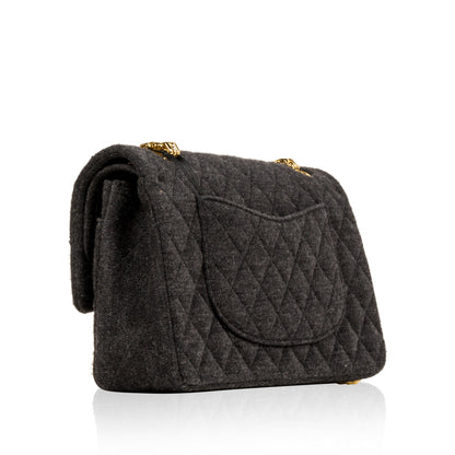 Chanel Jersey Classic Flap Bag - Medium