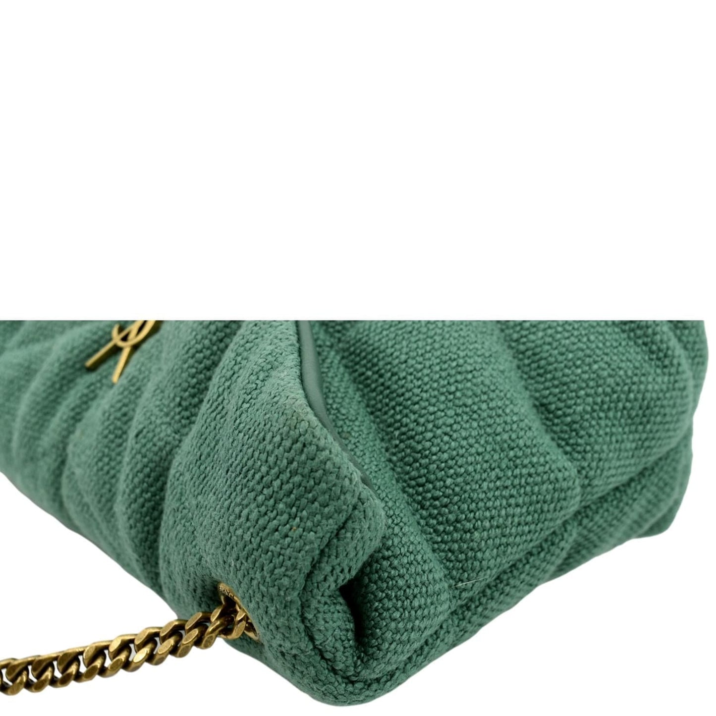 Saint Laurent Loulou Canvas Red Crossbody