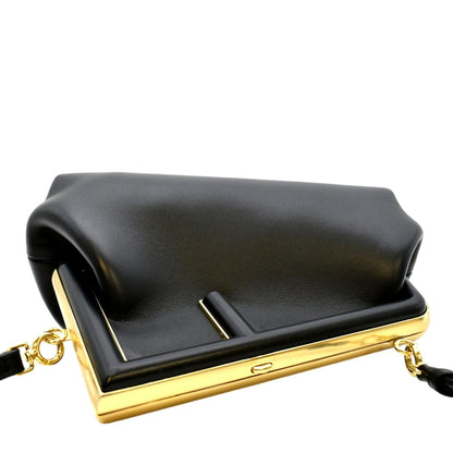 Fendi Fendi First Leather Black Shoulder Bag Leather