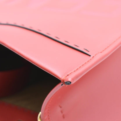 Fendi Sunshine Leather Red Tote Bag Style 20