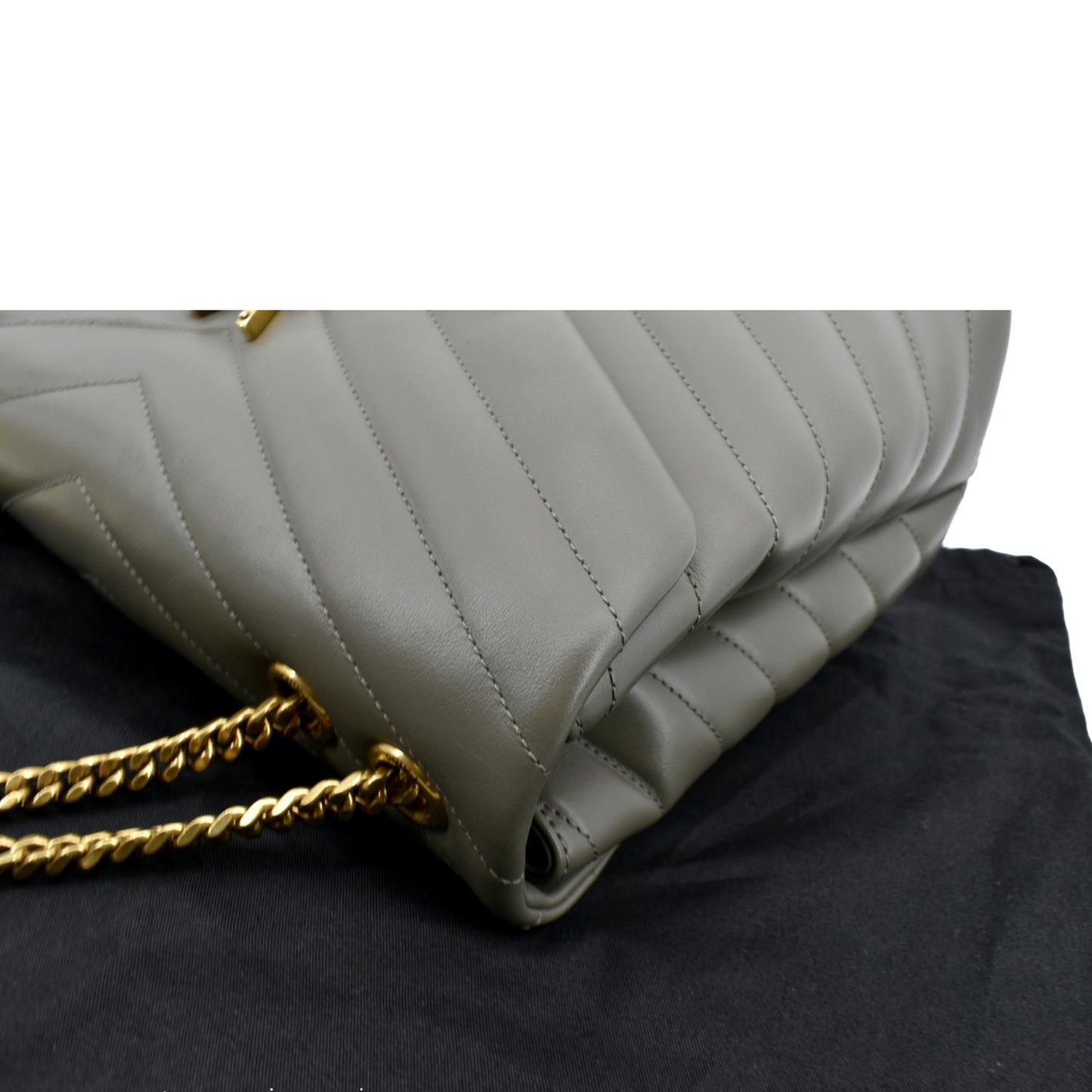 Saint Laurent Loulou Leather Red Shoulder Bag Style 6
