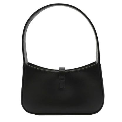 Saint Laurent Le 5 A 7 Leather Black Shoulder Bag