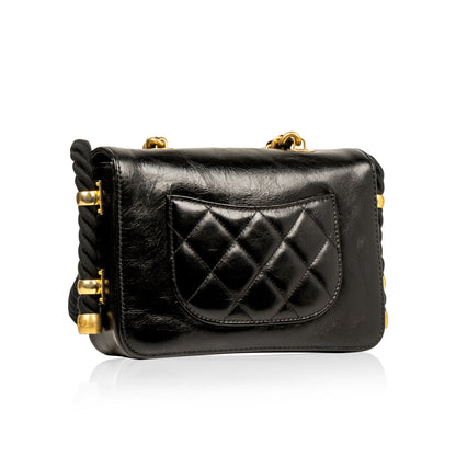 Chanel Timeless Quilted Black Shoulder Bag