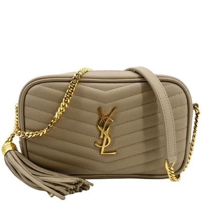 Saint Laurent Lou Beige Crossbody