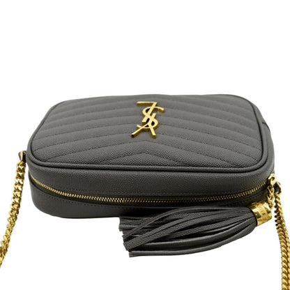 Saint Laurent Lou Leather Red Crossbody Style 9