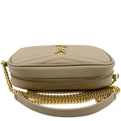 Saint Laurent Lou Beige Crossbody