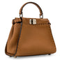 Fendi Peekaboo Leather Red Handbag Style 62