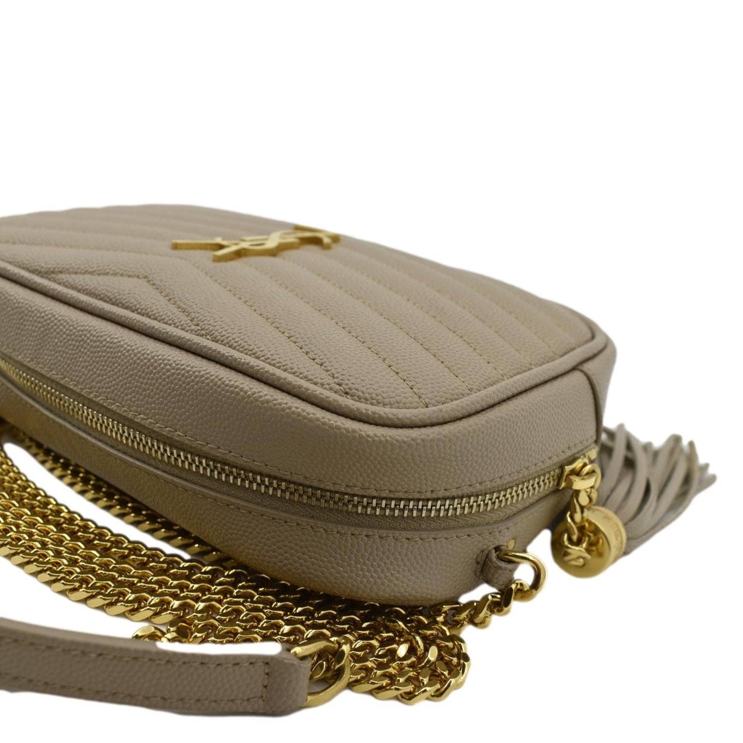 Saint Laurent Lou Beige Crossbody