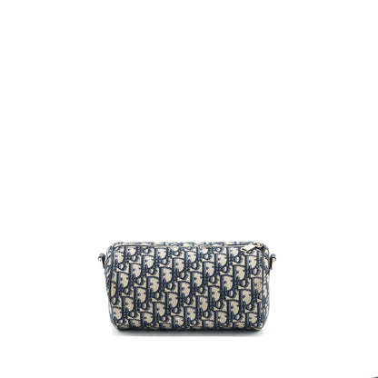 Dior Roller Messenger Purse Blue Oblique Jacquard