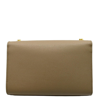 Saint Laurent Kate Leather Beige Crossbody Style 3