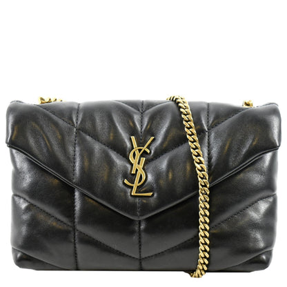 Saint Laurent Loulou Leather Black Crossbody Style 10
