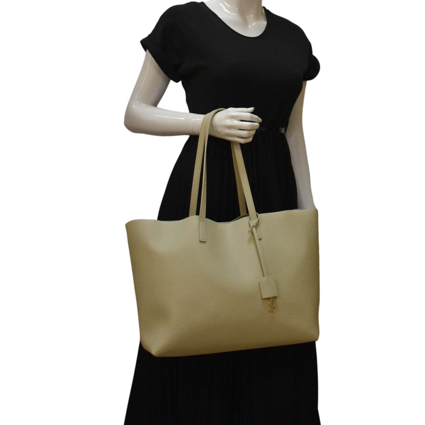 Saint Laurent Leather Red Tote Bag Style 6