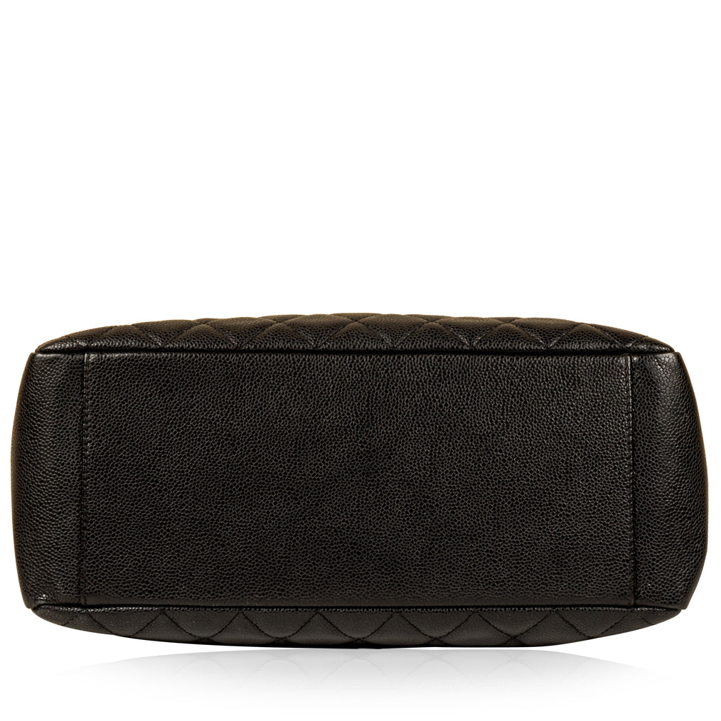 Chanel Timeless Caviar Black Tote Bag Style 35