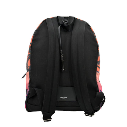 Saint Laurent Canvas Red Backpack