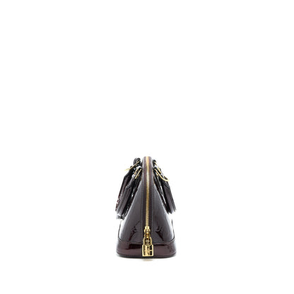 Louis Vuitton Alma BB Patent Amatante GHW