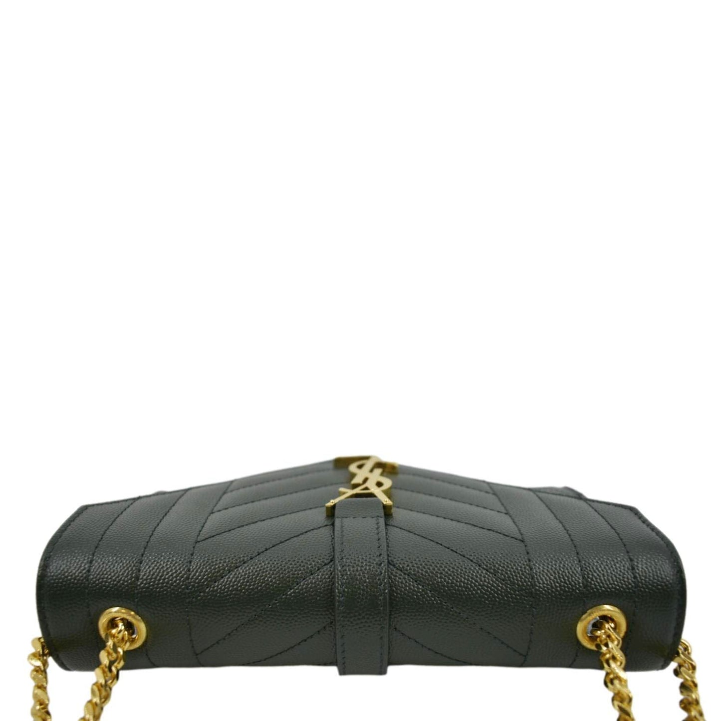 Saint Laurent Envelope Leather Red Shoulder Bag Style 12