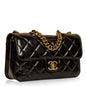 Chanel Classic Flap Caviar Black Shoulder Bag Style 145