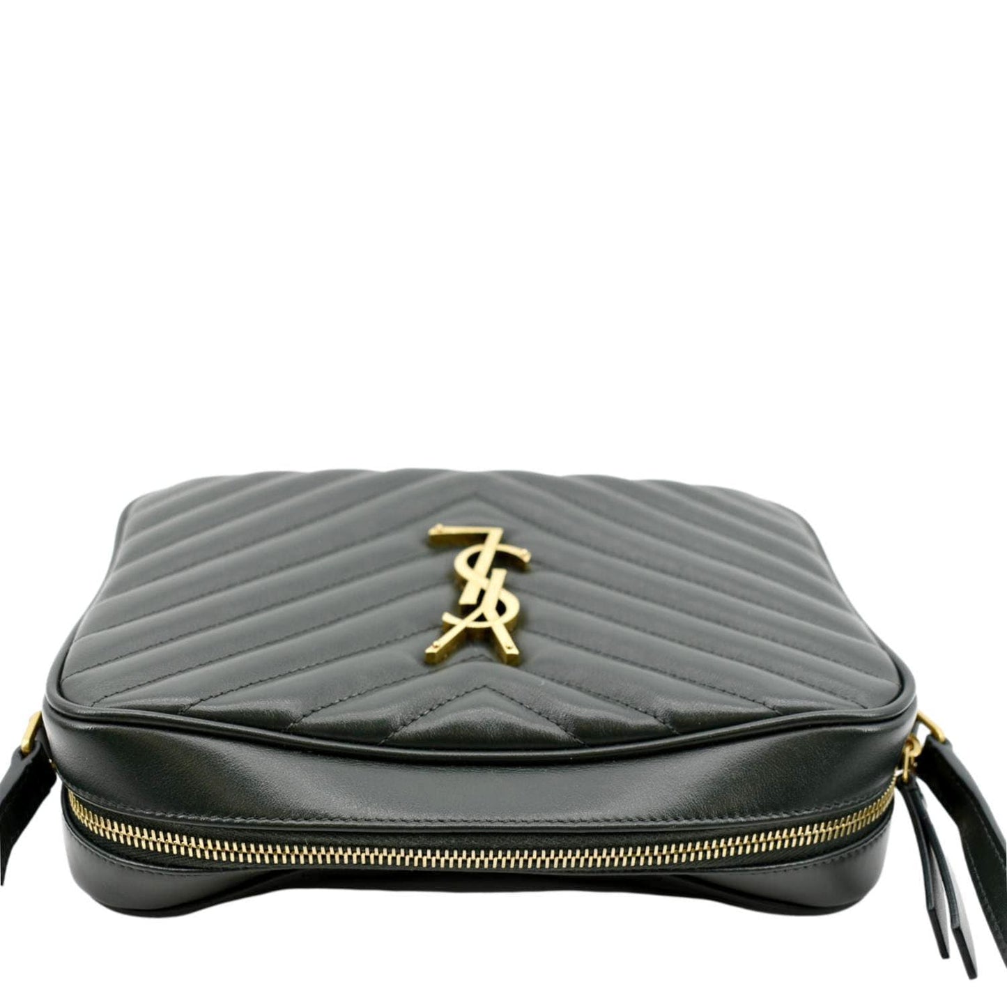 Saint Laurent Lou Leather Red Crossbody Style 8
