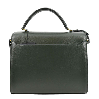 Saint Laurent Cassandra Leather Red Shoulder Bag Style 12