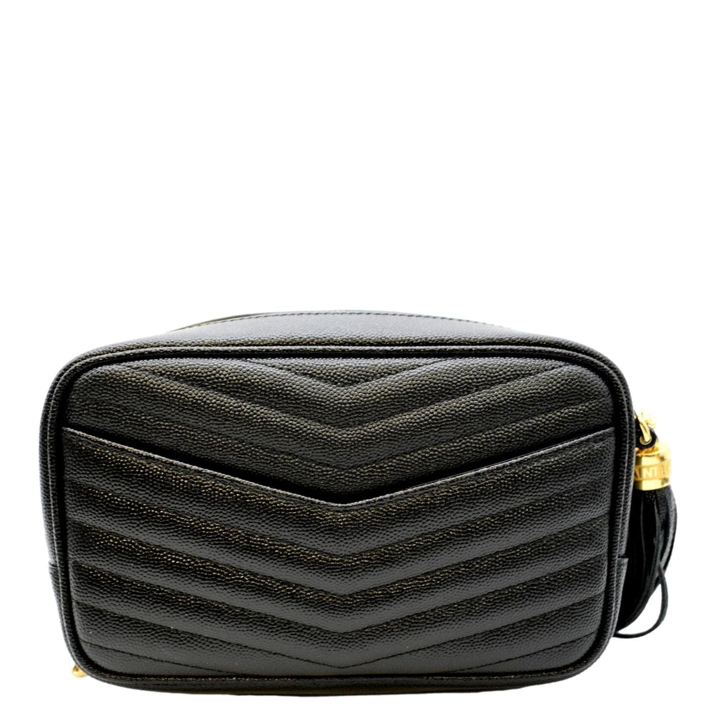 Saint Laurent Lou Leather Black Crossbody Style 24