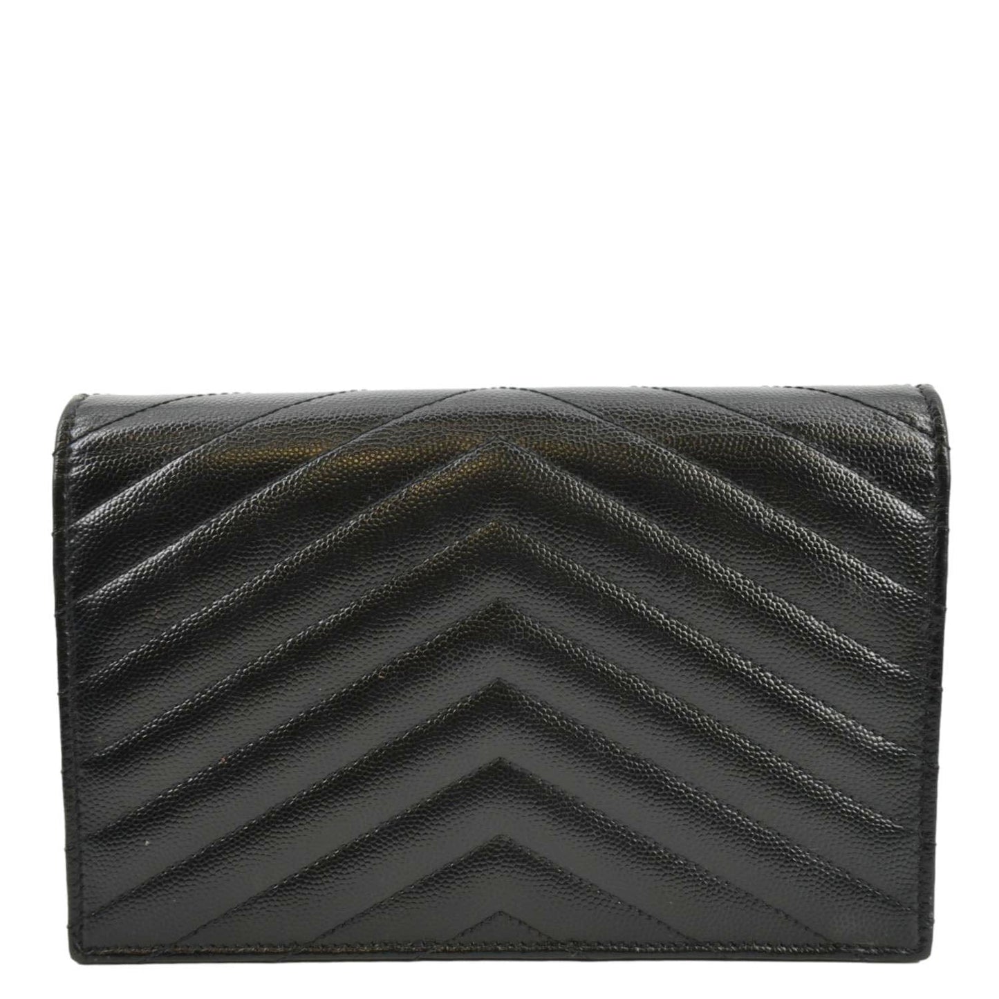 Saint Laurent Envelope Leather Black Crossbody Style 3
