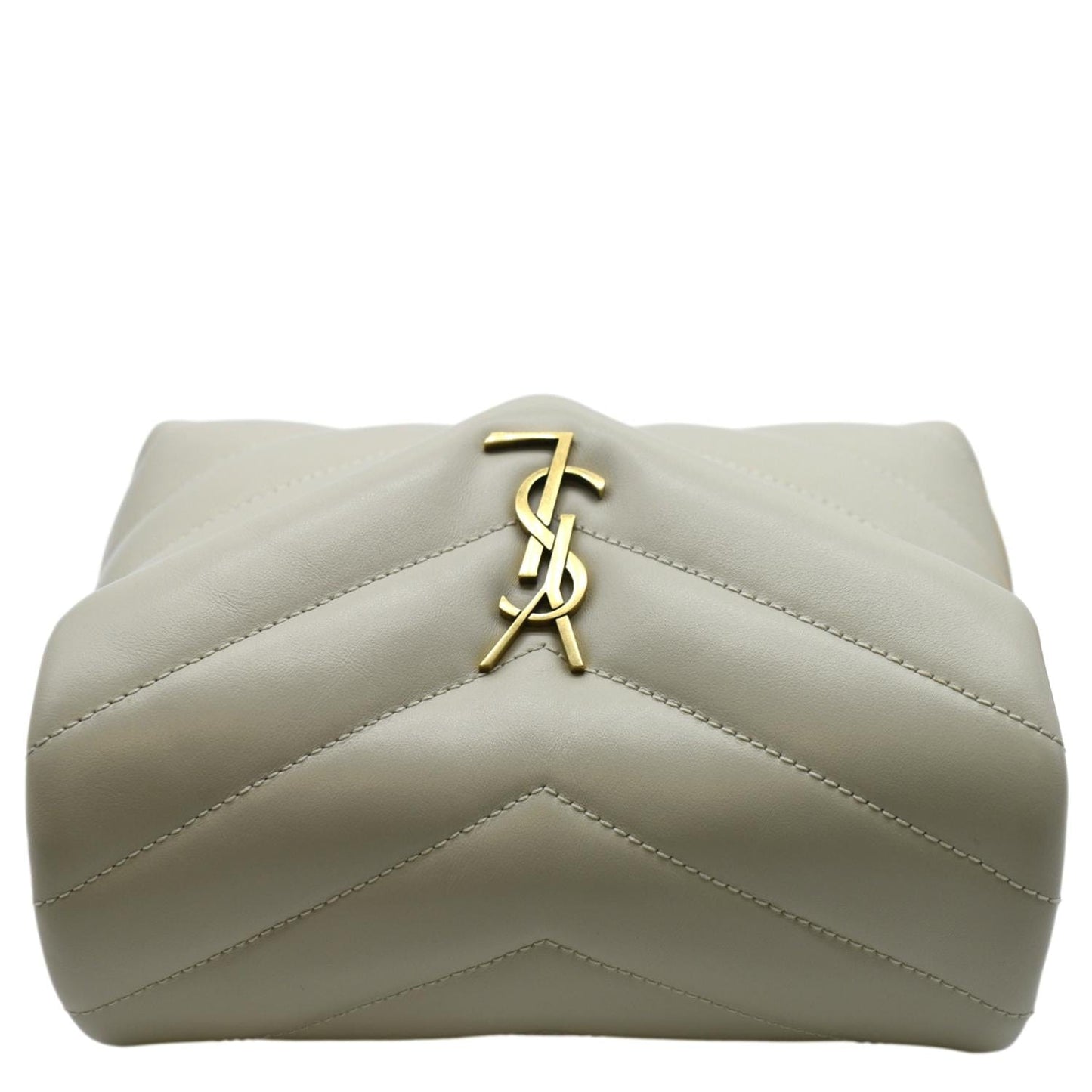 Saint Laurent Loulou Leather Red Crossbody Style 4