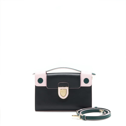 Dior Diorever Clutch With Strap Pink And Black