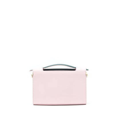 Dior Diorever Clutch With Strap Pink And Black