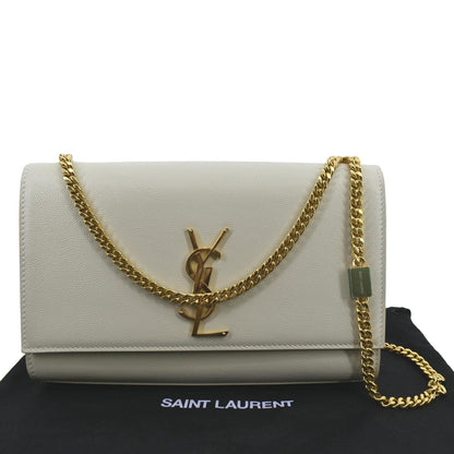 Saint Laurent Kate Leather Red Shoulder Bag Style 8