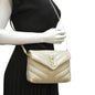 Saint Laurent Loulou Leather Red Crossbody Style 4