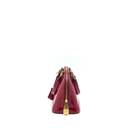 Louis Vuitton Alma BB Patent Indian Rose GHW