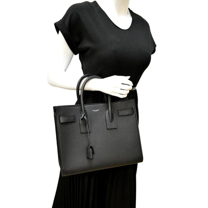 Saint Laurent Sac De Jour Leather Black Shoulder Bag Style 3