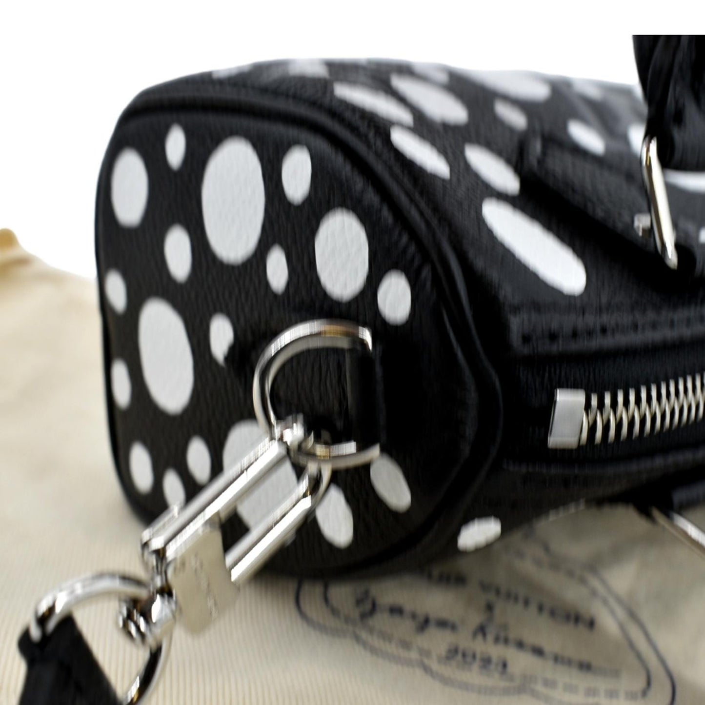 Louis Vuitton LV x YK Nano Monogram Empreinte Leather Shoulder bag Black/Bicolor