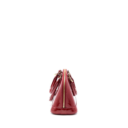 Louis Vuitton Alma BB Vernis Red GHW