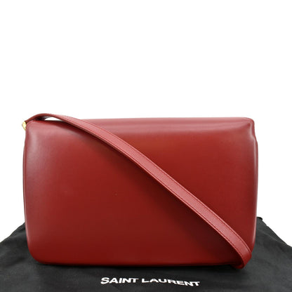 Saint Laurent Leather Red Shoulder Bag Style 41